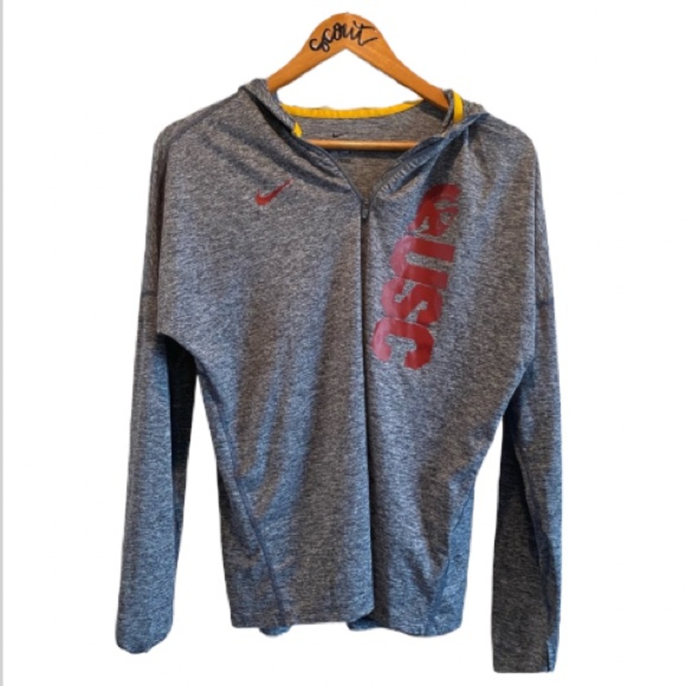 Nike Dri-Fit USC University of Southern California Pullover with Hood